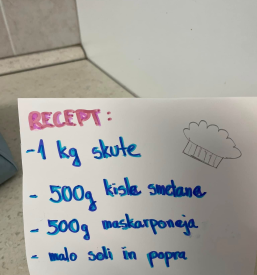 Učenje kuhanja za otroke