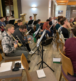 Glasbeni nastop godbe