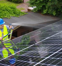 Ugodna montaža sončne elektrarne Savinjska