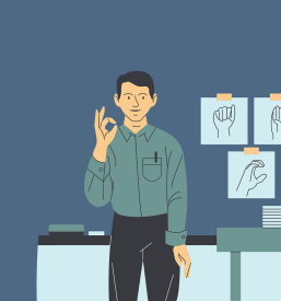 Prevajanje in tolmačenje za gluhe osebe Slovenija