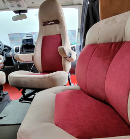 Professionell angefertigte Polster für Camper Slowenien