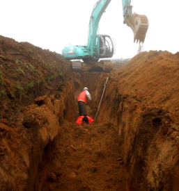 Izdelava škarpe Savinjska