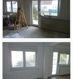 Bivalni prostor prej in po prenovi