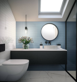 Prodaja keramike v salonu Logatec