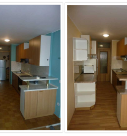 Adaptacija kuhinje prej in potem