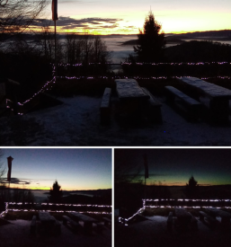 Obisk koče na Hleviški planini