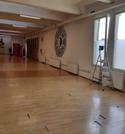 Trening karateja Ljubljana