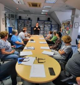 Študijski krožki in bralna značka za odrasle Koroška