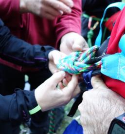 priprava na plezanje