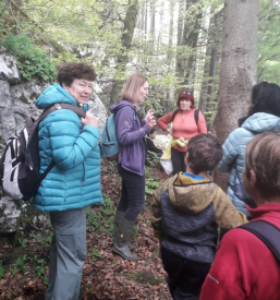 Tourist guide that will introduce the Notranska region