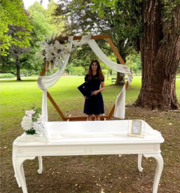 Izvedba simboličnih poročnih obredov Slovenija