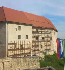 Postavitev gradbenega odra Dolenjska