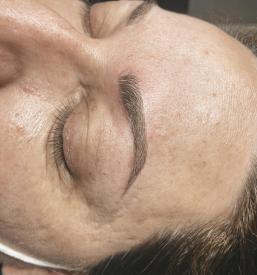 Microblading and powder brows