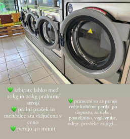 Dobra pralnica Kranj in Škofja Loka