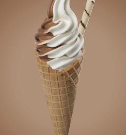 Točeni sladoled pri Ložu