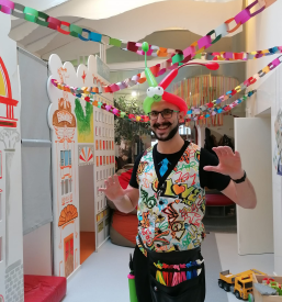 Animacija za otroke s čarodejem