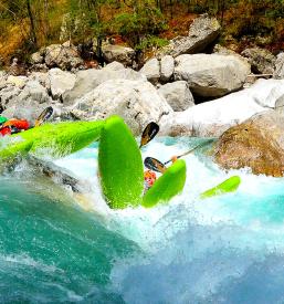 Adrenalinski športi reka Soča