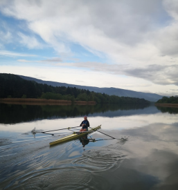 Treningi in tekmovanja veslanja Maribor