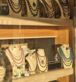 Stone and stainless steel jewelry Piran