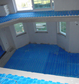 Montaža talnega gretja Štajerska