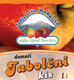 Suho sadje in jabolčni kis Gorenjska