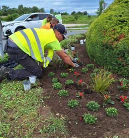 Vzdrževanje grobov Pokopališče Teharje