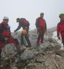 Pomagamo ljudem pri nesrečah v gorah Gorenjska