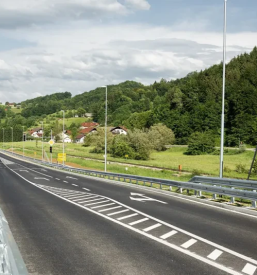 Hitro vzdrževanje cest v Prekmurju