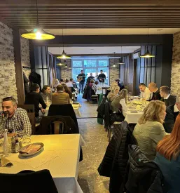 Prostor za zaključene družbe v Krškem
