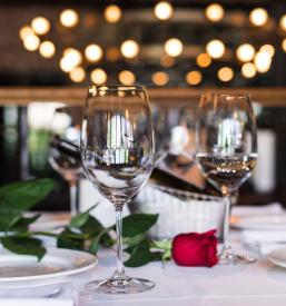 Postrežba in prostor za zaključene družbe Bled