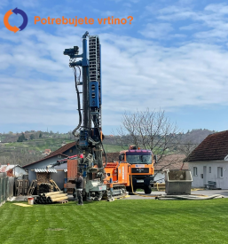 Vrtina za geotermalno toplotno črpalko