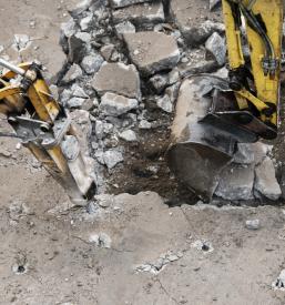 Nova gradbena mehanizacija Trebnje