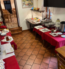 Self service breakfast in Bled, Gorenjska