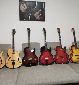 Handmade unique guitars Slovenia