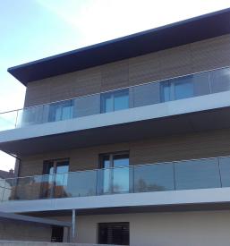 Inox-steklene ograje Ljubljana