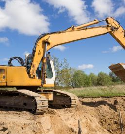 Hitra zemeljska gradbena mehanizacija