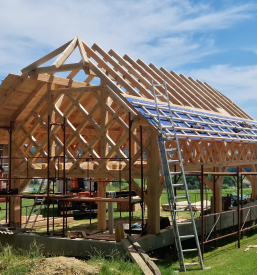 Leseni nadstreški Pomurje