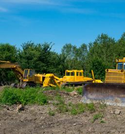 Priprava parcele za gradnjo hiše Ajdovščina
