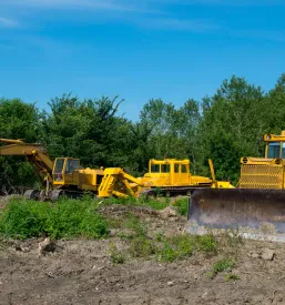 Priprava parcele za gradnjo hiše Ajdovščina