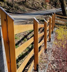 Ugodna montaža jeklenih in lesenih ograj Slovenija