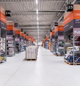 Projektiranje maloprodajnih prostorov in skladišč Slovenija