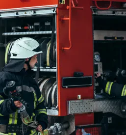 Gasilske vaje Gasilsko društvo Podova