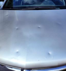 Popravila poškodb na vozilih od toče Ljubljana