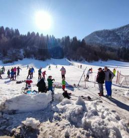 Smučanje na Gorenjskem, Senožeta