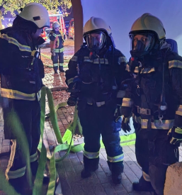 Prostovoljno gasilsko društvo v Velenju z operativnimi gasilci