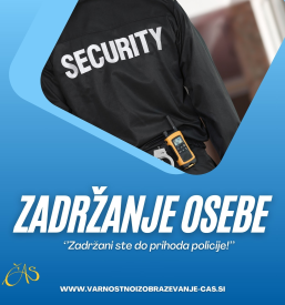 Pridobitev NPK za varnostnike Ljubljana