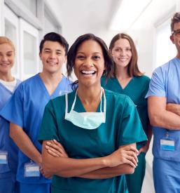 Zdravstveno osebje Zdravstvenega doma Ljubljana