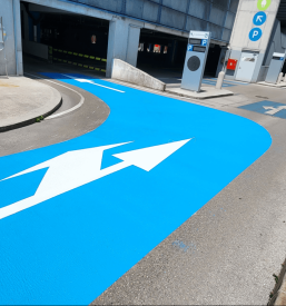 Talne označbe za ceste, parkirišča, industrijske objekte Slovenija