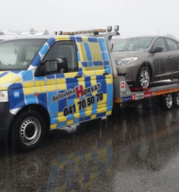 Dežurna avtovleka v Prekmurju