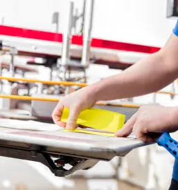 Izobraževanje za stranke v tekstilni industriji Slovenija